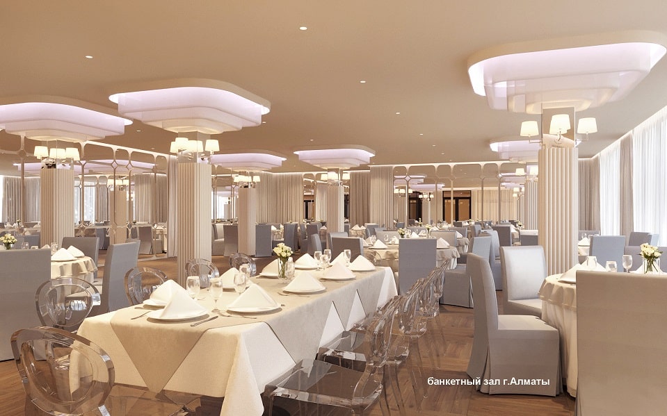 Дизайн кафе в Алматы / Астане